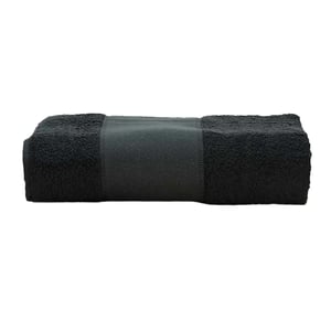 ARTG Print-Me Badhanddoek (Zwart)