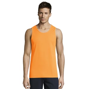 SOLS Heren Sportieve Tank Top (Neon Oranje)