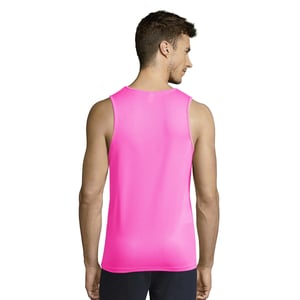 SOLS Heren Sportieve Tank Top (Neonroze)
