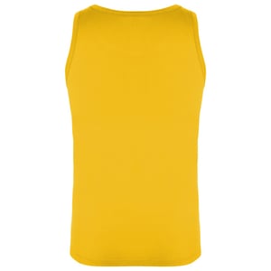 Roly Heren Texas Plain Tank Top (Goudgeel)