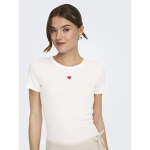 Only Onlelva june emb s/s tee jrs noos