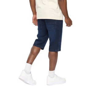 Crosshatch Mens Hammersmith Denim Shorts (Dark Wash)