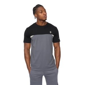 Crosshatch Mannen Castlebay T-Shirt (Slate)