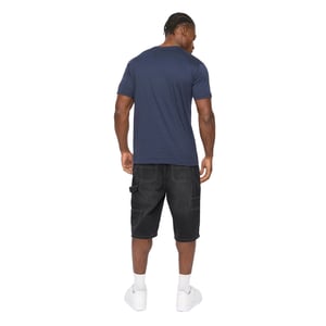 Crosshatch Heren Hallfell T-Shirt (Marineblauw)