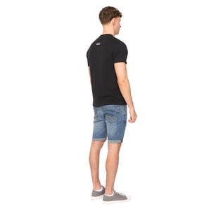 Duck and Cover Heren Lynnfold Katoenen Everyday T-Shirt (Zwart)