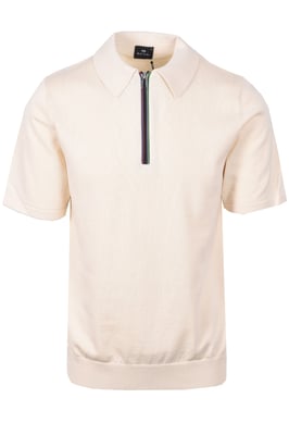 PAUL SMITH SWEATER SS POLO WHITE