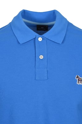 PAUL SMITH REG FIT ZEBRA POLO BLUE