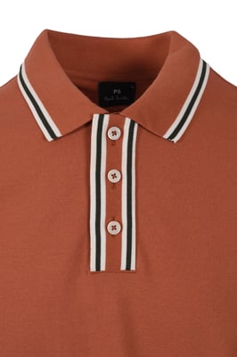 PAUL SMITH REG FIT POLO SHIRT RED