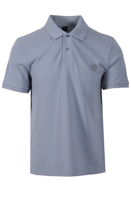 MOOSE KNUCKLES EVERETT POLO SHIRT JET STREAM