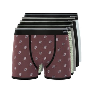 Crosshatch Mens Motifix Boxer Shorts (Pack of 5) (Multicoloured)