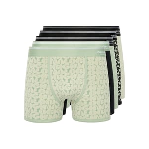 Crosshatch Heren Dringal Boxershort (Verpakking van 5) (Groen)