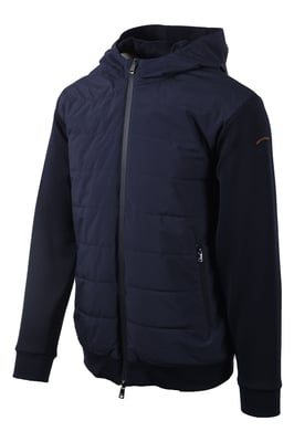 Paul & Shark FULL ZIP HYBRID JACKET NAVY