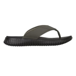 Mountain Warehouse Herr Rest Comfort Flip Flops (Khaki Grön)