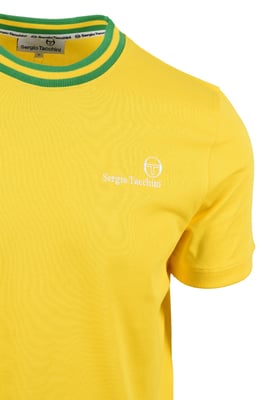 SERGIO TACCHINI RAINER T-SHIRT CYBER YELLOW/FERN GREEN