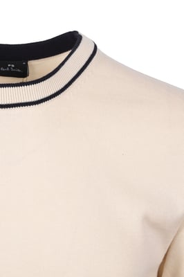 PAUL SMITH SWEATER SS T-SHIRT WHITE