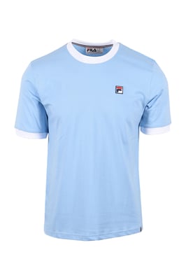 FILA MARCONI ESSENTIAL RINGER T-SHIRT FROZEN FJORD/WHITE
