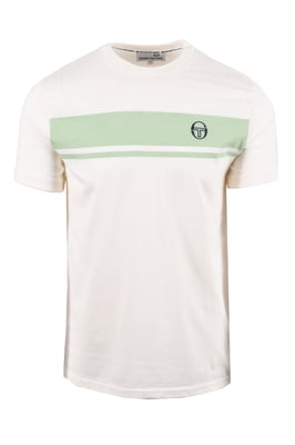 SERGIO TACCHINI MASTER T-SHIRT GARDENIA/QUIET GREEN