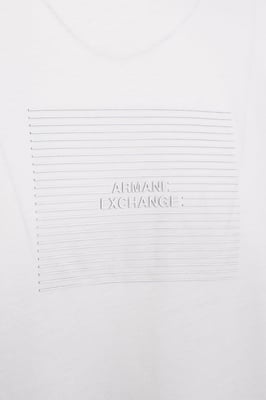 ARMANI EXCHANGE T-SHIRT OFF WHITE