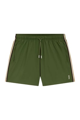 Boss Black ICONIC SWIM SHORTS OPEN GREEN