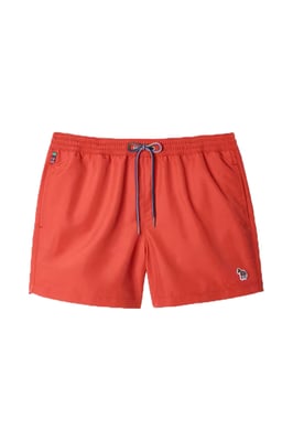 PAUL SMITH ZEBRA SWIM SHORTS SALMON PINK