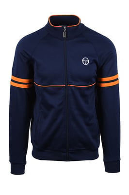 SERGIO TACCHINI ORION TRACK JACKET MARITIME BLUE/ORANGE PEPPER
