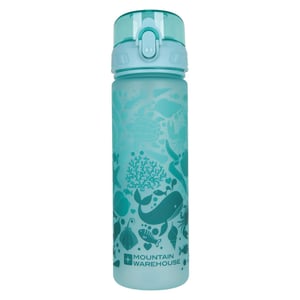 Mountain Warehouse Kinderen Vissen BPA-vrije 500ml Waterfles (Turquoise)