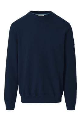 SANDBANKS BADGE LOGO SWEATSHIRT NAVY
