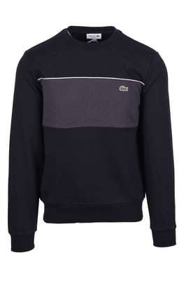 LACOSTE CREWNECK SWEATSHIRT BLACKBIRD/GRAPE