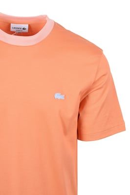LACOSTE T-SHIRT Peach/Orange