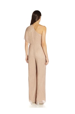 Metallic Mesh Jumpsuit