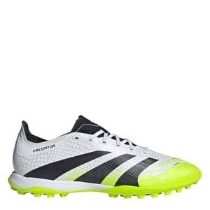 Men's adidas Predator League Astro Turf Football Boots in White/Blk/Lemon