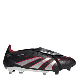 Men's adidas Predator Elite Fold Over Tongue Firm Ground Football Boots in Black/Red