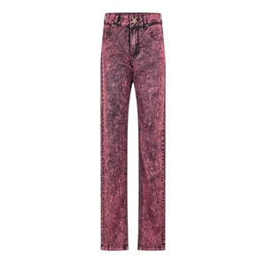 Men's Criminal Damage Sos Skinny Jean in Acid Burgundy