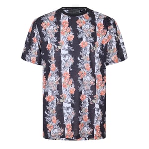 Men's Criminal Damage Chalky Tee in Black/Multi