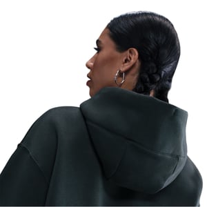 Women's Nike Phoenix Fleece Over Oversized Pullover Hoodie in Seaweed/Sail