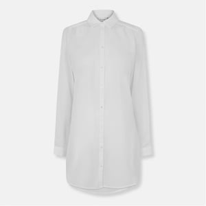Women's Vila Regular Fit Long Sleeve Blouse in Snow White