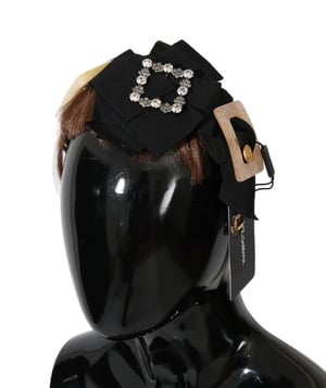 Dolce & Gabbana Klart Kristall Brun Hårband