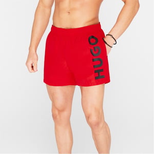 Men's Hugo Boss Abas Swim Shorts in Red 693