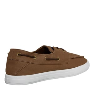 Penguin Zeeman Canvas Heren Tan Veterschoenen
