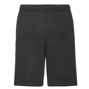 Fruit of the Loom Heren Lichtgewicht Shorts (Zwart)