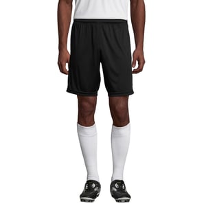 SOLS Unisex Basis San Siro 2 Shorts voor volwassenen (Zwart)