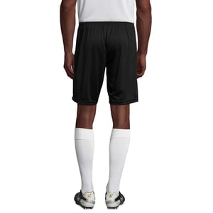 SOLS Unisex Basis San Siro 2 Shorts voor volwassenen (Zwart)