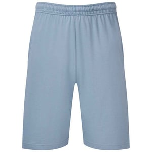 Fruit of the Loom Unisex Jersey Shorts voor volwassenen (Mineraalblauw)