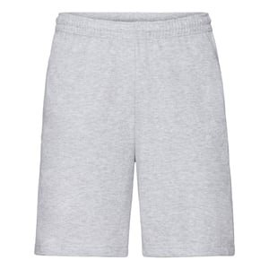 Fruit of the Loom Unisex Jersey Shorts voor volwassenen (Heide Grijs)