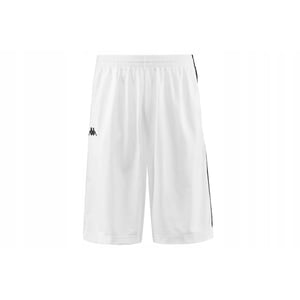 Kappa Heren Banda Treadwell Korte Broek (Wit, Zwart)