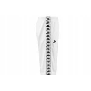 Kappa Heren Banda Treadwell Korte Broek (Wit, Zwart)
