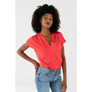 MAICAZZ Manevi top scarlet red