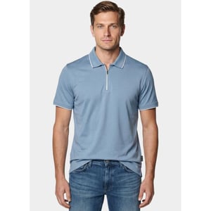 Bos Bright Blue Polo heren 25016/l. blue
