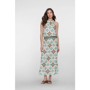 Geisha 67404-20 602 dress aqua/camel