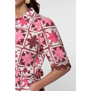 Geisha 63489-20 420 blouse pink/merlot